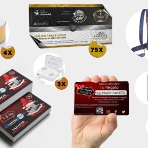 Lote Tarjetas Fidelización Pack 1