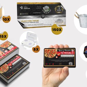 Lote Tarjetas Fidelización Pack 2