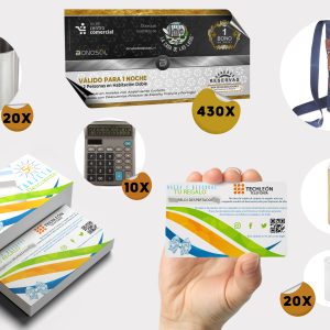 Lote Tarjetas Fidelización Pack 3