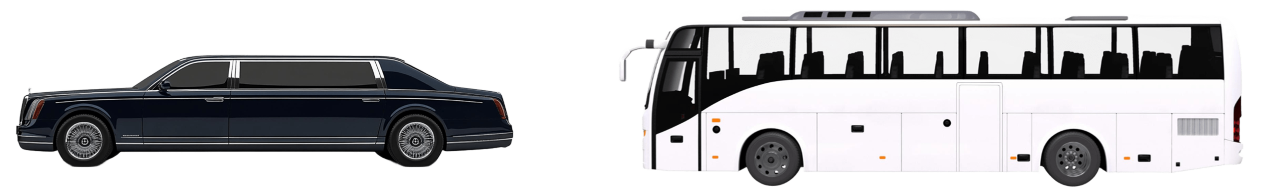 bus y limusina